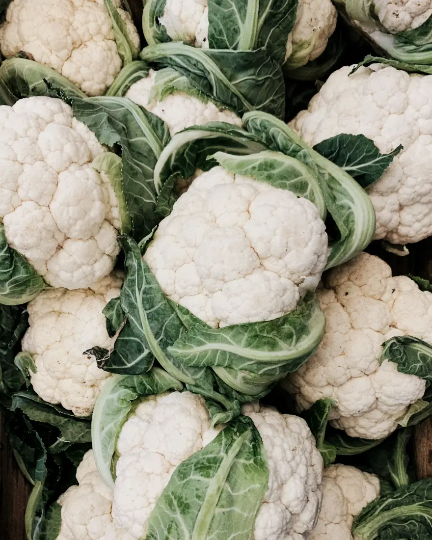 Cauliflower wholesale vegetable supplier Riyadh bulk fresh produce by carton Al Kharj KSA