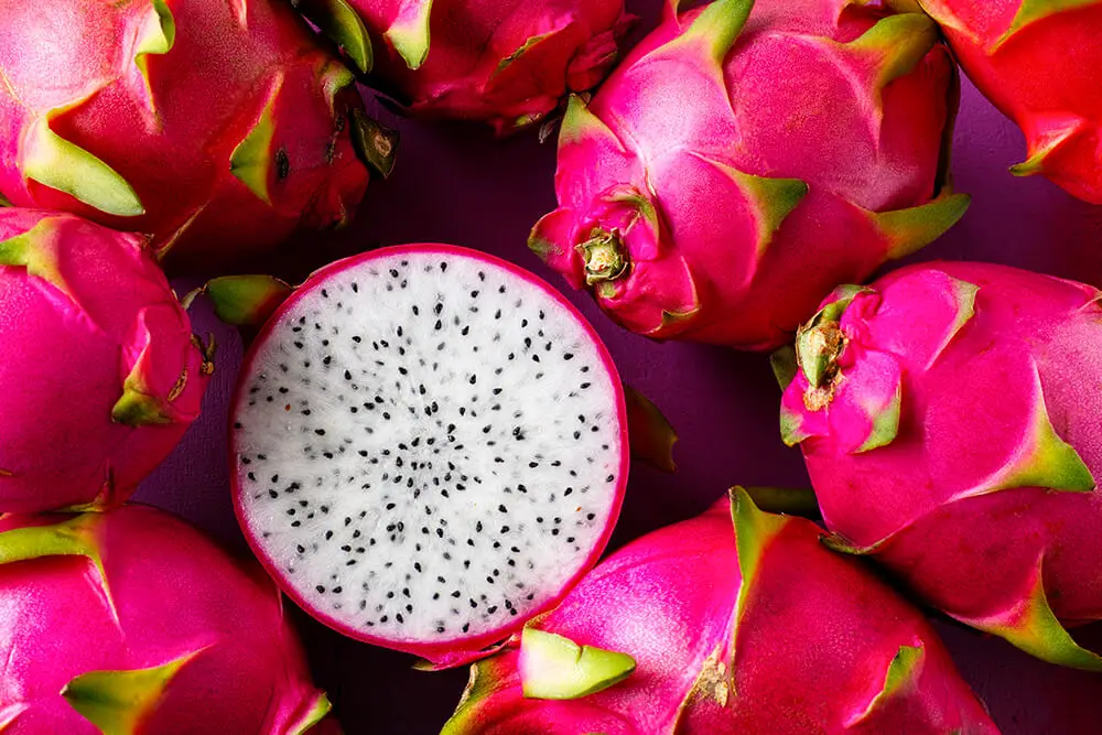 Dragon Fruit wholesale supplier Riyadh bulk fresh produce imported by carton Al Kharj KSA