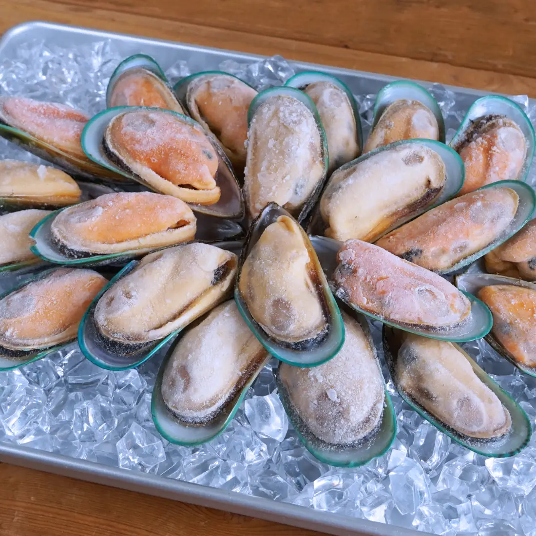 Frozen mussels and clams wholesale supplier Riyadh bulk cooked mussels clam meat Al Kharj KSA